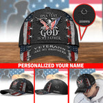 Veteran Eagle American Flag Cap I Took A DNA Test Cap Custom Veteran Gift