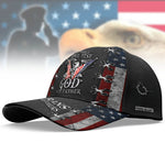 Veteran Eagle American Flag Cap I Took A DNA Test Cap Custom Veteran Gift