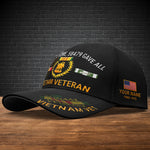 Vietnam Veteran Cap All Gave Some Black Baseball Cap Personalized Vietnam Veteran Gift