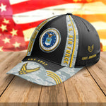 U.S. Air Force Cap Integrity Service Excellence USAF Cap New Version Custom Name And Rank Air Force Gifts