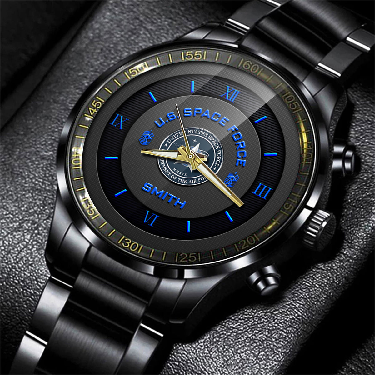 U.S. Space Force Fashion Watches Proudly Served Space Force Watch Personalized Military Gift