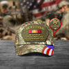 I Am A Veteran Cap My Oath of Enlistment Has No Expiration Date Baseball Cap Personalized Soldier Gift