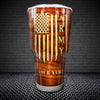 Army Flag Tumbler US Army Proudly Served Tumbler Personalized Soldier Gift