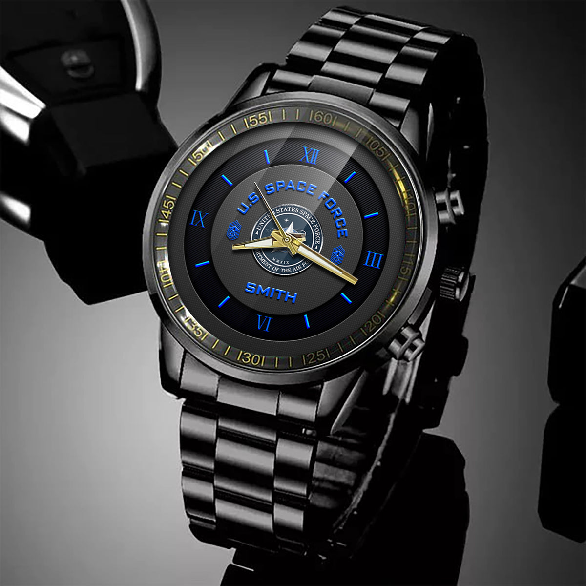 U.S. Space Force Fashion Watches Proudly Served Space Force Watch Personalized Military Gift