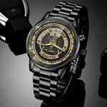 United States Army Fashion Watch US Military Black Watch Personalized Army Gift