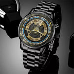 US Space Force Watch Proud Space Force Black Fashion Watch Personalized Military Gift