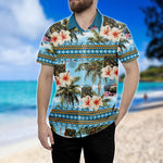 Soldier Hawaiian Shirt Floral Tropical Summer Hawaiian Shirt for Military Custom Soldier Gift