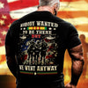 Vietnam Veteran T-Shirt Nobody Wanted To Be There Shirt Personalized Vietnam Veterans Gift