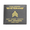 82nd Airborne Veteran Men Wallet Duty Honor Country 82nd Bifold Wallet Personalized Military Gift