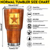 Military Woodgrain Tumbler US Army Duty Honor Country Tumbler Personalized Army Gift