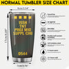 U.S Army D544 Tumbler Duty Honor Country Tumbler Personalized Military Gift