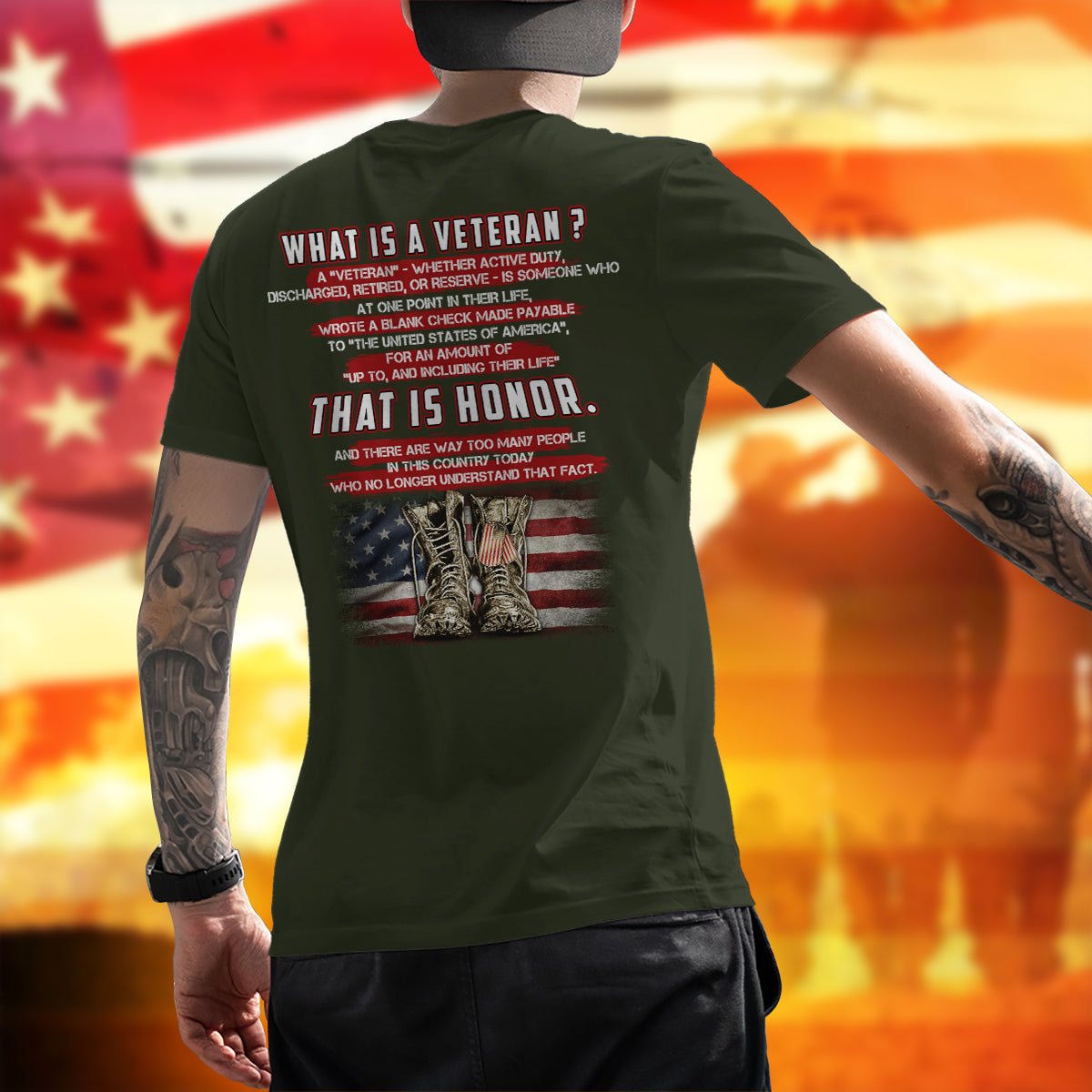 Veterans T-Shirt What Is A Veteran That Is Honor Shirt Veterans Gift