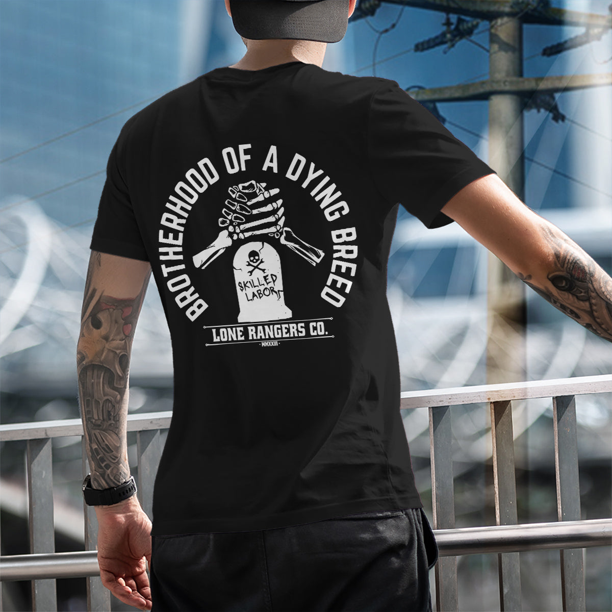 Skilled Labor T-Shirt Brotherhood Of A Dying Breed Shirt Men Gift