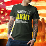 Proud US Army T-Shirt U.S Army Family Matching Shirt Personalized Military Gift