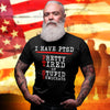 Funny Politics T-Shirt I Have PTSD Shirt American Citizen Gift