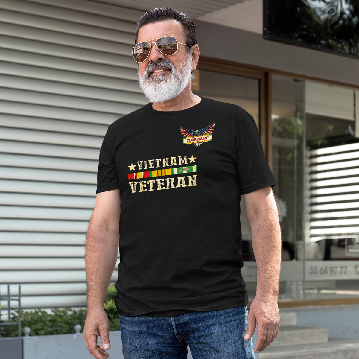 Vietnam Veteran T-Shirt Nobody Wanted To Be There Shirt Personalized Vietnam Veterans Gift