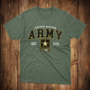 U.S Army T-Shirt US Army Gold Star Badge Est 1775 Shirt Military Gift