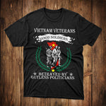 Vietnam Veterans T-Shirt Good Soldiers Betrayed By Gutless Politicians Shirt Vietnam Veterans Gift