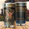 Veterans Tumbler God Is My Father Veterans Are My Brothers Tumbler Personalized Solider Gifts