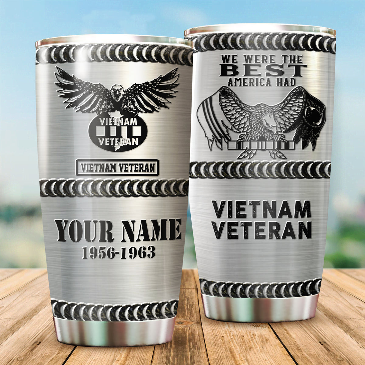 Vietnam Veteran Eagle Tumbler We Were The Best America Had Tumbler Personalized Military Gift