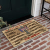 Veteran Custom Doormat Serve The Lord Stand For The Anthem Personalized Gift