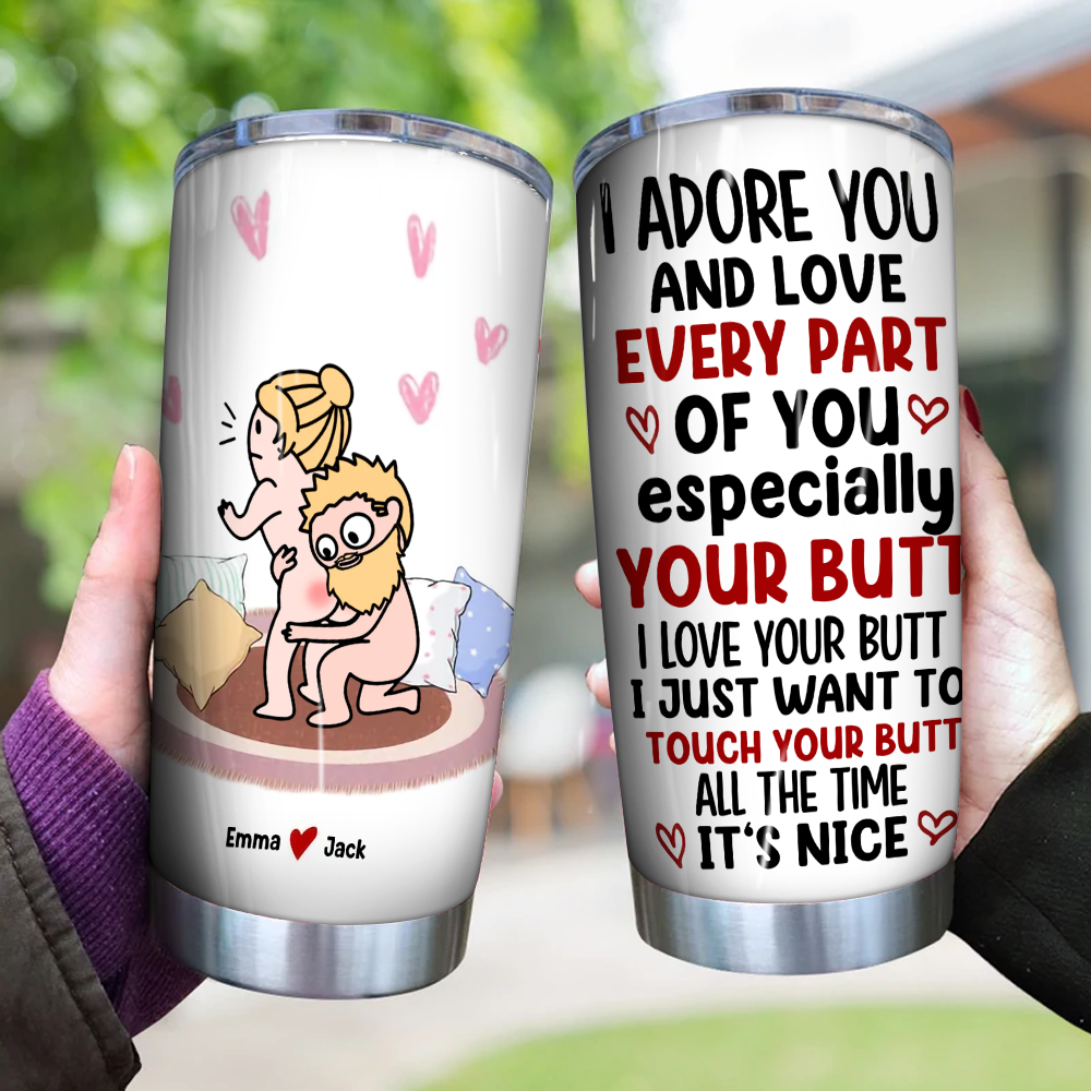 I Adore You, Couple Gift, Personalized Mug, Funny Couple Mug, Valentine's Gift, Girlfriend Gift