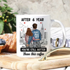 Customized Mug After Years You&#39;re Still Hotter Than This Coffee, Couple Mug, Personalized Gift, Valentines Day Gift For Girlfriend, Gift For Wife Anniversary