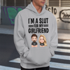 Boyfriend Husband Custom Funny Shirt I&#39;m A Slut For My Girlfriend Personalized Gift