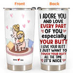 I Adore You, Couple Gift, Personalized Mug, Funny Couple Mug, Valentine's Gift, Girlfriend Gift