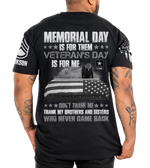 Veteran Custom All Over Printed Shirt Don't Thank Me Thank My Brothers And Sisters Who Never Came Back Personalized Gift