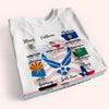 Veteran Custom Shirt Been There - Done That and Damn Proud Of It Personalized Gift