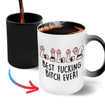 Bestie Custom Color Changing Mug Penis Funny Personalized Best Friend Gift