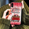 Dog Custom Phonecase My Dog Is My Valentine Personalized Galentine Gift For Dog Lover