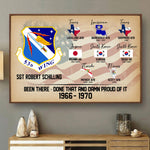 Veteran Custom Poster Been There Done That And Damn Proud Of It Personalized Gift