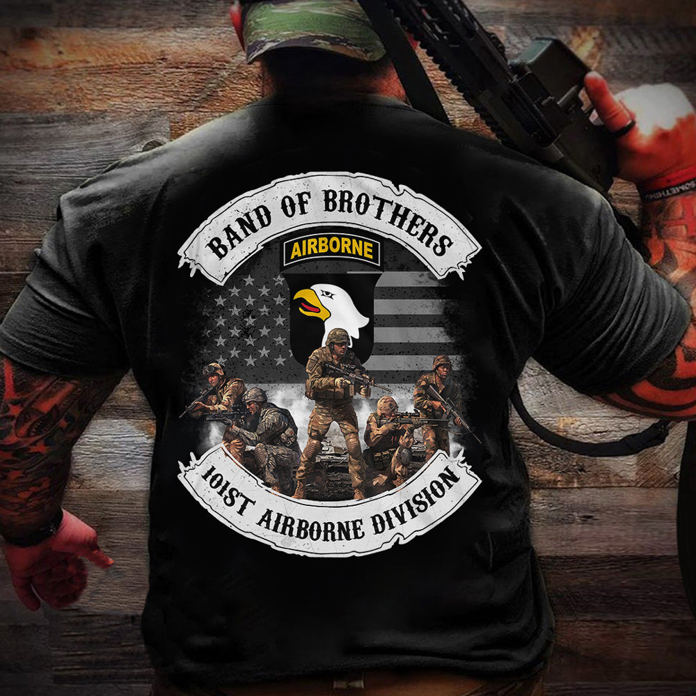 Veteran Custom Shirt Band of Brothers U.S Veterans Personalized Gift