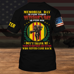 Vietnam Veteran Custom All Over Printed Shirt Personalized Gift