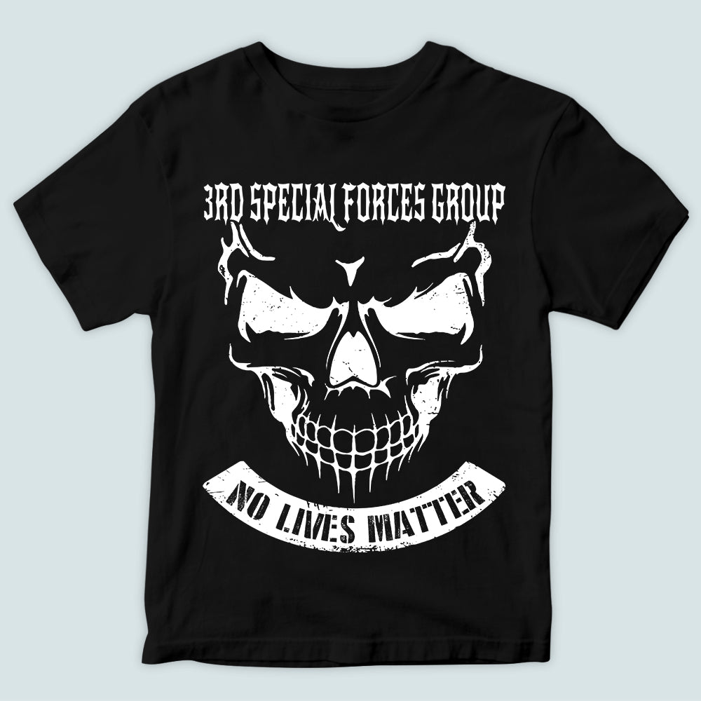Veteran Custom Shirt No Lives Matter Personalized Gift