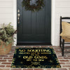 Witch Doormat No Soliciting Halloween Gift