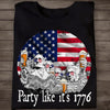 4th Of July T Shirt Party Like It&#39;s 1776 - PERSONAL84