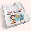 Cat Custom Shirt My Cats Are The Reasons I Wake Up Early Every Single Morning Personalized Gift