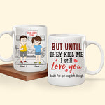 Couple Custom Mug Your Farts Stink But I Love You Funny Personalized Gift For Him