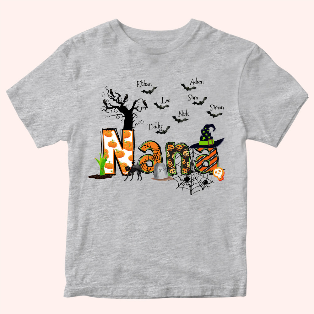 Halloween Custom Shirt Nana Personalized Gift
