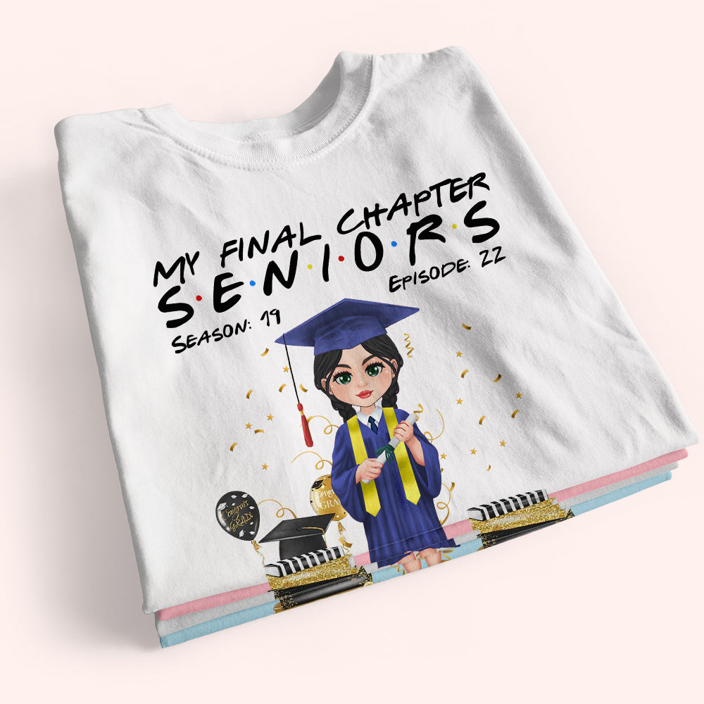 Graduation Custom Shirt My Final Chapter Personalized Graduate Gift