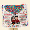 Couple Custom Blanket God Blessed The Broken Road Led Me Straight To You Personalized Gift