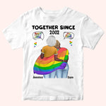 LGBT Custom Shirt Together Since I'm Hers She's Mine Personalized Gift