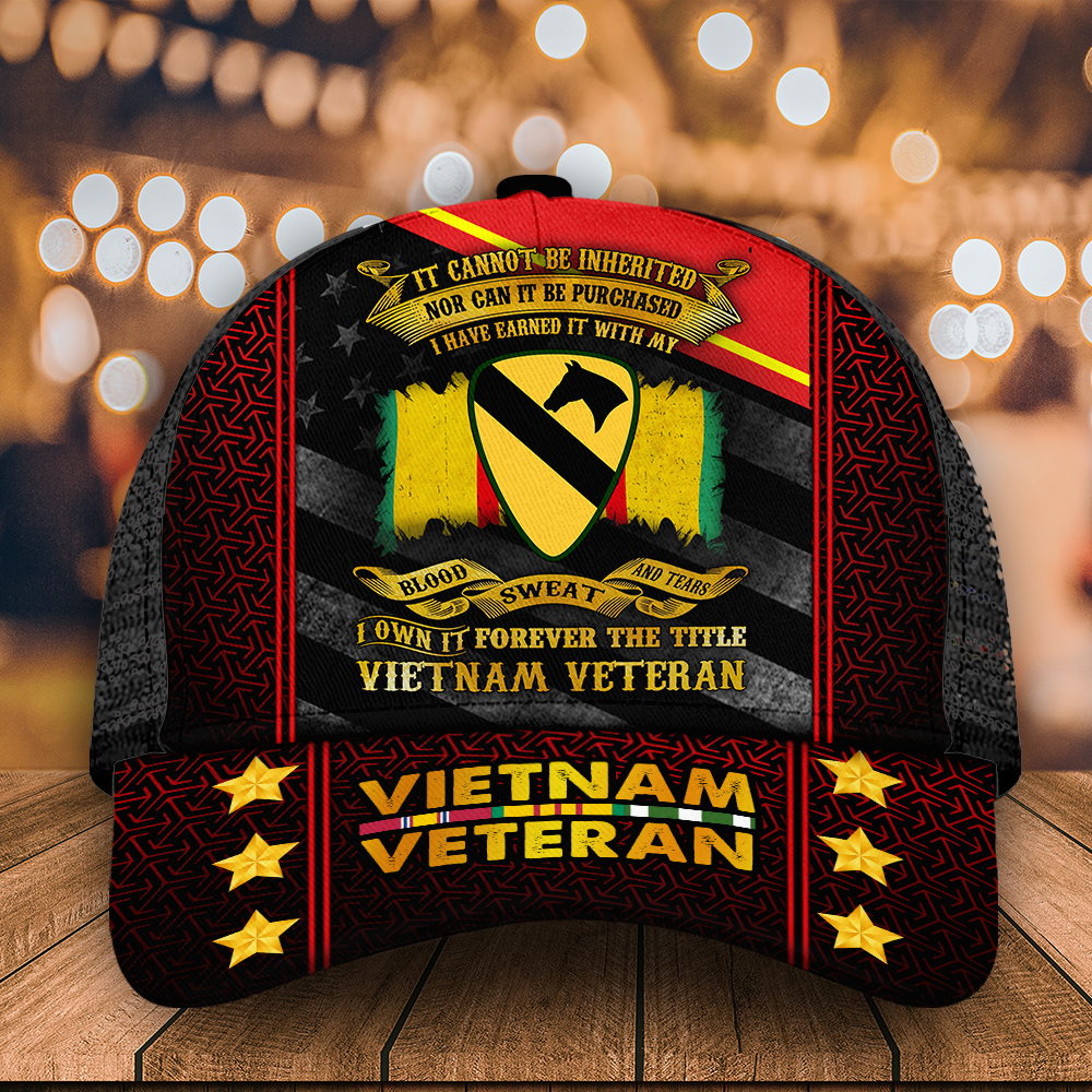 Veteran Custom Cap I Own It Forever The Tittle Vietnam Veteran Personalized Gift