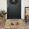 Dog Custom Doormat All Who Enter Will Be Sniffed Licked Personalized Gift