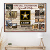 Veteran Custom Poster Some Call It Adventure We Call It Life Personalized Gift