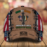 Veteran Custom Cap Irish By Blood American By Birth Veteran By Choice Personalized Gift