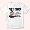 Veteran Custom Shirt Vet Bod Like Dad Bod But With Bigger Balls Personalized Gift